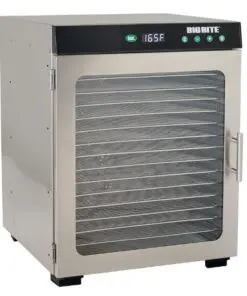 LEM Big Bite 16 Tray Stainless Steel Dehydrator