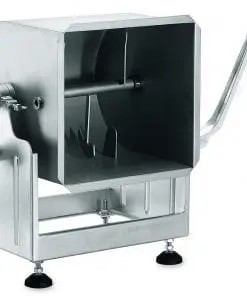 Side View of the Inside of a Meat Grinder