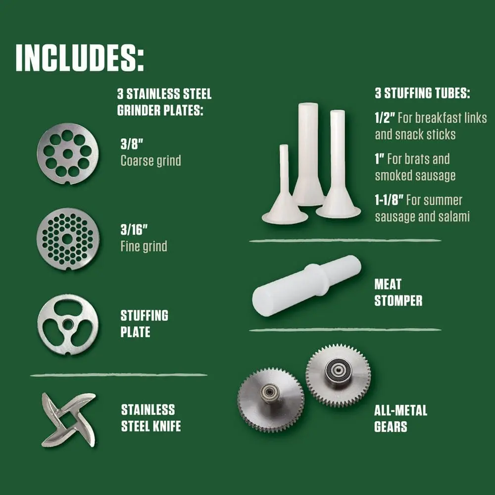 BIG BITE GRINDER 17801 INCLUDED