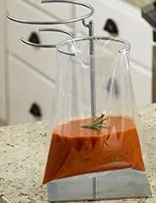 Bag Stand with Soup
