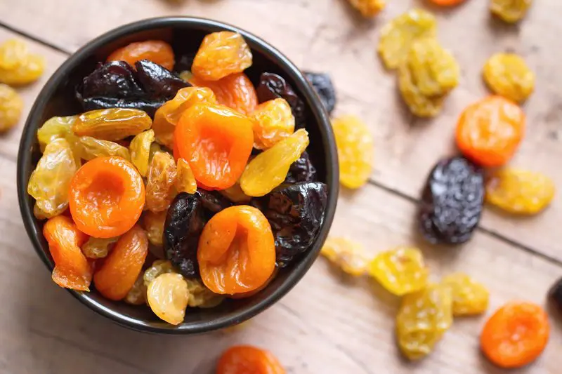 Dried Fruit, Food, Dehydrated, Apricot, Plum, Raisins, Diet