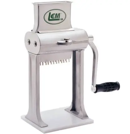 LEM 2 in 1 MANUAL ALUMINUM JERKY SIICER TENDERIZER