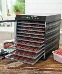 MIGHTY BITE 10 TRAY DEHYDRATOR LOADED 1730