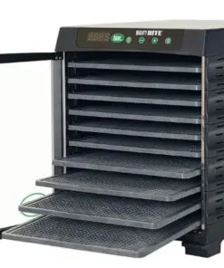 MIGHTY BITE 10 TRAY DEHYDRATOR OPEN 1730