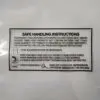 Safe Handling Instructions