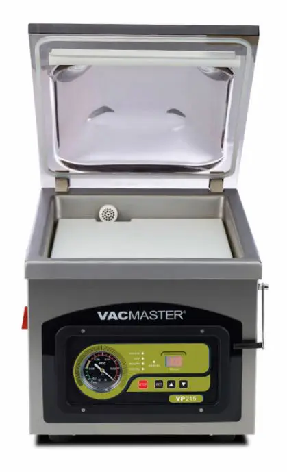 VacMaster VP215 lid open
