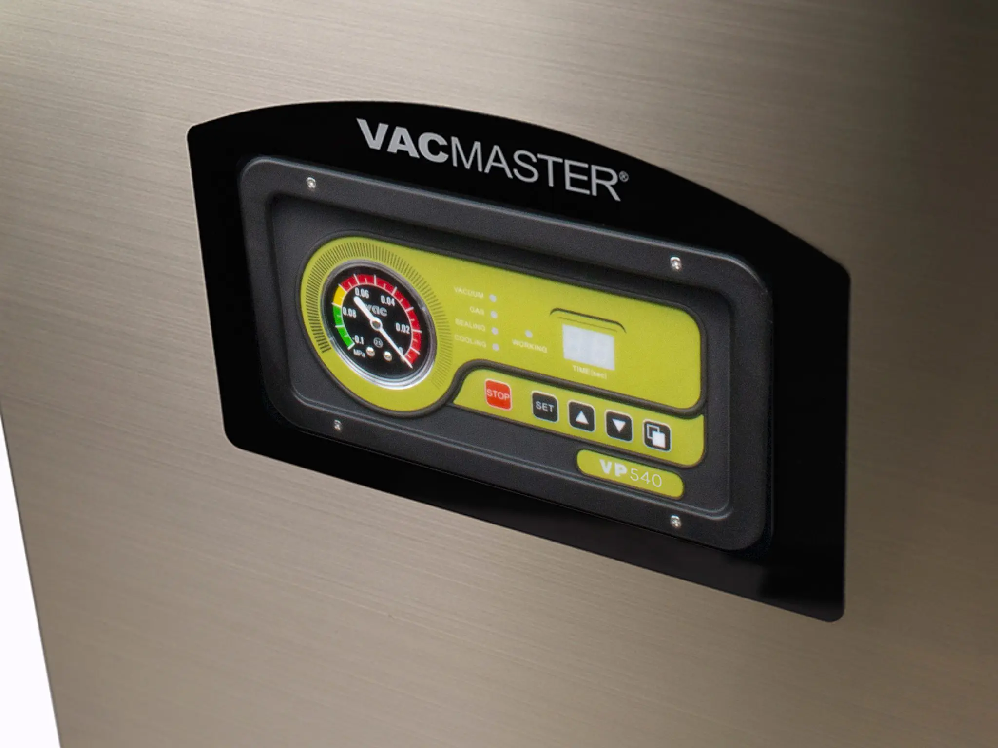 VacMaster vp540 Control Panel