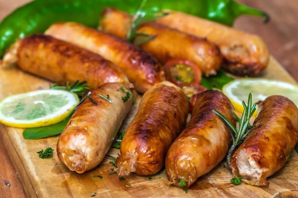 homemade sausage
