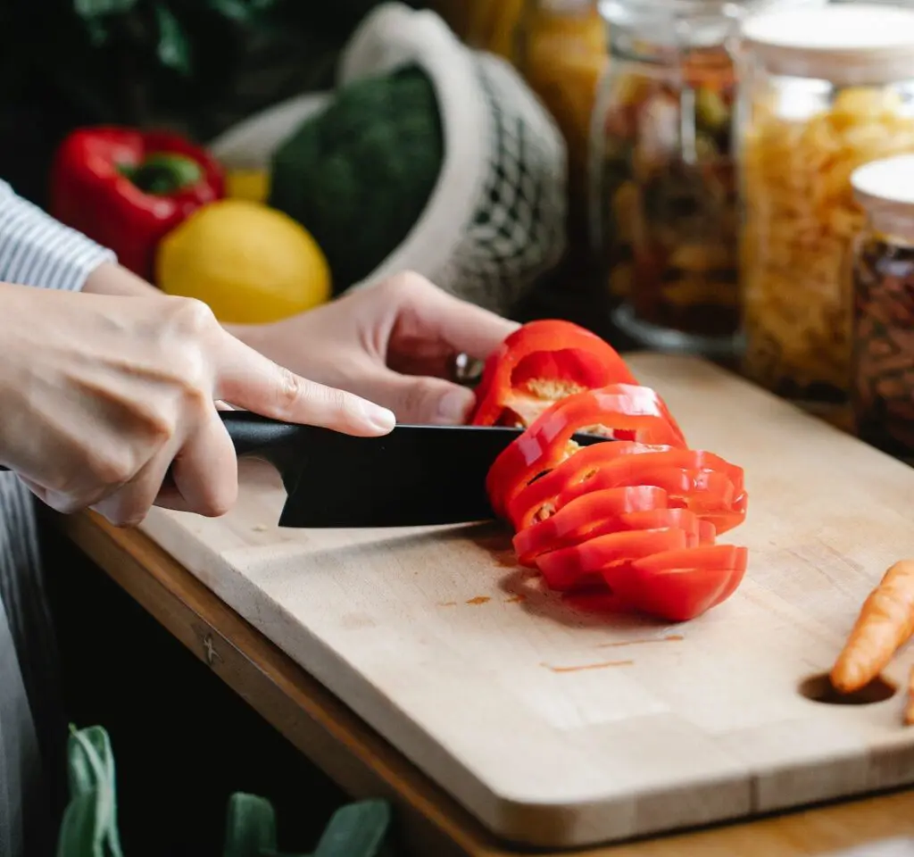 preparing food