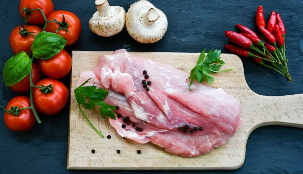 raw meat