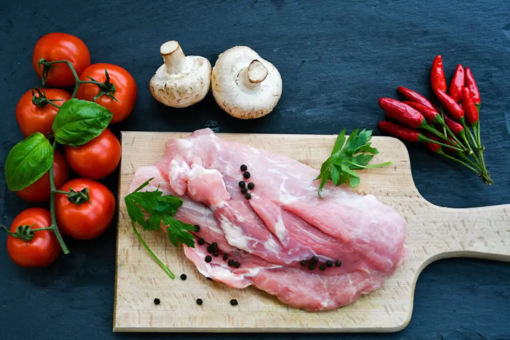 raw meat